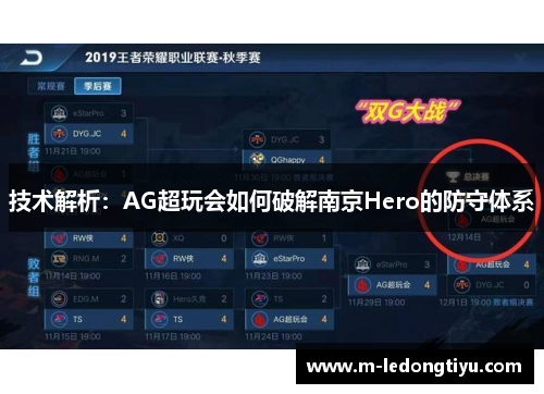 技术解析：AG超玩会如何破解南京Hero的防守体系